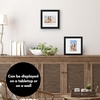 image:imageAmericanflat 12x18 Poster Frame with ShatterResistant Glass  Signature Collection  GalleryStyle Frames Made of Engineered Wood  Photo Frame for Wall Display  Driftwood8x8