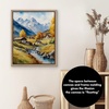 image:imageAmericanflat 12x18 Poster Frame with ShatterResistant Glass  Signature Collection  GalleryStyle Frames Made of Engineered Wood  Photo Frame for Wall Display  Dark OakOak