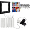 image:imageAmericanflat 12x18 Poster Frame with ShatterResistant Glass  Signature Collection  GalleryStyle Frames Made of Engineered Wood  Photo Frame for Wall Display  Dark OakBlack