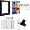 image:imageAmericanflat 12x18 Poster Frame with ShatterResistant Glass  Signature Collection  GalleryStyle Frames Made of Engineered Wood  Photo Frame for Wall Display  Dark OakBlack