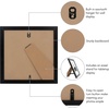 image:imageAmericanflat 12x18 Poster Frame with ShatterResistant Glass  Signature Collection  GalleryStyle Frames Made of Engineered Wood  Photo Frame for Wall Display  Driftwood8x8