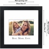 image:imageAmericanflat 12x18 Poster Frame with ShatterResistant Glass  Signature Collection  GalleryStyle Frames Made of Engineered Wood  Photo Frame for Wall Display  Driftwood8x8