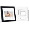 image:imageAmericanflat 12x18 Poster Frame with ShatterResistant Glass  Signature Collection  GalleryStyle Frames Made of Engineered Wood  Photo Frame for Wall Display  Driftwood8x8