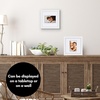 image:imageAmericanflat 12x18 Poster Frame with ShatterResistant Glass  Signature Collection  GalleryStyle Frames Made of Engineered Wood  Photo Frame for Wall Display  Driftwood8x8
