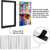 image:imageAmericanflat 12x18 Poster Frame with ShatterResistant Glass  Signature Collection  GalleryStyle Frames Made of Engineered Wood  Photo Frame for Wall Display  Dark OakBlack