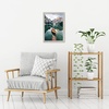 image:imageAmericanflat 12x18 Poster Frame with ShatterResistant Glass  Signature Collection  GalleryStyle Frames Made of Engineered Wood  Photo Frame for Wall Display  Driftwood12x18