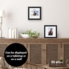 image:imageAmericanflat 12x18 Poster Frame with ShatterResistant Glass  Signature Collection  GalleryStyle Frames Made of Engineered Wood  Photo Frame for Wall Display  Driftwood8x8