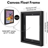 image:imageAmericanflat 12x18 Poster Frame with ShatterResistant Glass  Signature Collection  GalleryStyle Frames Made of Engineered Wood  Photo Frame for Wall Display  Dark OakBlack