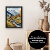 image:imageAmericanflat 12x18 Poster Frame with ShatterResistant Glass  Signature Collection  GalleryStyle Frames Made of Engineered Wood  Photo Frame for Wall Display  Dark OakBlack
