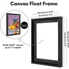 image:imageAmericanflat 12x18 Poster Frame with ShatterResistant Glass  Signature Collection  GalleryStyle Frames Made of Engineered Wood  Photo Frame for Wall Display  Dark OakBlack