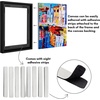 image:imageAmericanflat 12x18 Poster Frame with ShatterResistant Glass  Signature Collection  GalleryStyle Frames Made of Engineered Wood  Photo Frame for Wall Display  Dark OakBlack