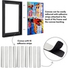 image:imageAmericanflat 12x18 Poster Frame with ShatterResistant Glass  Signature Collection  GalleryStyle Frames Made of Engineered Wood  Photo Frame for Wall Display  Dark OakBlack