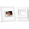 image:imageAmericanflat 12x18 Poster Frame with ShatterResistant Glass  Signature Collection  GalleryStyle Frames Made of Engineered Wood  Photo Frame for Wall Display  Driftwood8x8