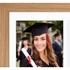 image:imageAmericanflat 13x13 Graduation Frame  ShatterResistant Glass  Fits 8x10 Photo with Tassel Opening  Engineered Wood Diploma Frames with Tassel Holder for Wall  Driftwood Square FrameDark Oak