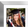 image:imageAmericanflat 13x13 Graduation Frame  ShatterResistant Glass  Fits 8x10 Photo with Tassel Opening  Engineered Wood Diploma Frames with Tassel Holder for Wall  Driftwood Square FrameSilver