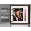 image:imageAmericanflat 13x13 Graduation Frame  ShatterResistant Glass  Fits 8x10 Photo with Tassel Opening  Engineered Wood Diploma Frames with Tassel Holder for Wall  Driftwood Square FrameWalnut