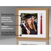 image:imageAmericanflat 13x13 Graduation Frame  ShatterResistant Glass  Fits 8x10 Photo with Tassel Opening  Engineered Wood Diploma Frames with Tassel Holder for Wall  Driftwood Square FrameDark Oak