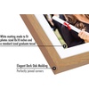 image:imageAmericanflat 13x13 Graduation Frame  ShatterResistant Glass  Fits 8x10 Photo with Tassel Opening  Engineered Wood Diploma Frames with Tassel Holder for Wall  Driftwood Square FrameDark Oak