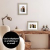 image:imageAmericanflat 13x19 Picture Frame with ShatterResistant Glass  Signature Collection  GalleryStyle Frames Made of Engineered Wood  Photo Frame for Wall Display  DriftwoodSilver