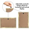 image:imageAmericanflat 13x19 Picture Frame with ShatterResistant Glass  Signature Collection  GalleryStyle Frames Made of Engineered Wood  Photo Frame for Wall Display  DriftwoodGold