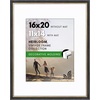 image:imageAmericanflat 13x19 Picture Frame with ShatterResistant Glass  Signature Collection  GalleryStyle Frames Made of Engineered Wood  Photo Frame for Wall Display  DriftwoodBlack Gold