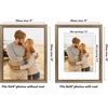 image:imageAmericanflat 13x19 Picture Frame with ShatterResistant Glass  Signature Collection  GalleryStyle Frames Made of Engineered Wood  Photo Frame for Wall Display  DriftwoodGold