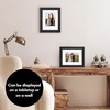 image:imageAmericanflat 13x19 Picture Frame with ShatterResistant Glass  Signature Collection  GalleryStyle Frames Made of Engineered Wood  Photo Frame for Wall Display  DriftwoodBlack