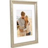 image:imageAmericanflat 13x19 Picture Frame with ShatterResistant Glass  Signature Collection  GalleryStyle Frames Made of Engineered Wood  Photo Frame for Wall Display  DriftwoodSilver