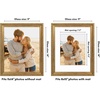 image:imageAmericanflat 13x19 Picture Frame with ShatterResistant Glass  Signature Collection  GalleryStyle Frames Made of Engineered Wood  Photo Frame for Wall Display  DriftwoodGold