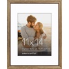 image:imageAmericanflat 13x19 Picture Frame with ShatterResistant Glass  Signature Collection  GalleryStyle Frames Made of Engineered Wood  Photo Frame for Wall Display  DriftwoodGold