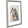 image:imageAmericanflat 13x19 Picture Frame with ShatterResistant Glass  Signature Collection  GalleryStyle Frames Made of Engineered Wood  Photo Frame for Wall Display  DriftwoodSilver