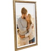 image:imageAmericanflat 13x19 Picture Frame with ShatterResistant Glass  Signature Collection  GalleryStyle Frames Made of Engineered Wood  Photo Frame for Wall Display  DriftwoodGold