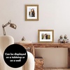 image:imageAmericanflat 13x19 Picture Frame with ShatterResistant Glass  Signature Collection  GalleryStyle Frames Made of Engineered Wood  Photo Frame for Wall Display  DriftwoodGold