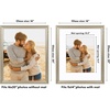 image:imageAmericanflat 13x19 Picture Frame with ShatterResistant Glass  Signature Collection  GalleryStyle Frames Made of Engineered Wood  Photo Frame for Wall Display  DriftwoodSilver