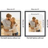 image:imageAmericanflat 13x19 Picture Frame with ShatterResistant Glass  Signature Collection  GalleryStyle Frames Made of Engineered Wood  Photo Frame for Wall Display  DriftwoodBlack