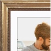 image:imageAmericanflat 13x19 Picture Frame with ShatterResistant Glass  Signature Collection  GalleryStyle Frames Made of Engineered Wood  Photo Frame for Wall Display  DriftwoodGold