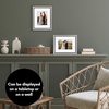 image:imageAmericanflat 13x19 Picture Frame with ShatterResistant Glass  Signature Collection  GalleryStyle Frames Made of Engineered Wood  Photo Frame for Wall Display  DriftwoodSilver
