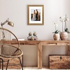 image:imageAmericanflat 13x19 Picture Frame with ShatterResistant Glass  Signature Collection  GalleryStyle Frames Made of Engineered Wood  Photo Frame for Wall Display  DriftwoodGold