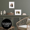 image:imageAmericanflat 13x19 Picture Frame with ShatterResistant Glass  Signature Collection  GalleryStyle Frames Made of Engineered Wood  Photo Frame for Wall Display  DriftwoodWhite