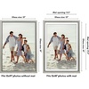 image:imageAmericanflat 13x19 Picture Frame with ShatterResistant Glass  Signature Collection  GalleryStyle Frames Made of Engineered Wood  Photo Frame for Wall Display  DriftwoodSilver