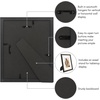 image:imageAmericanflat 13x19 Picture Frame with ShatterResistant Glass  Signature Collection  GalleryStyle Frames Made of Engineered Wood  Photo Frame for Wall Display  DriftwoodBlack Gold
