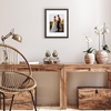 image:imageAmericanflat 13x19 Picture Frame with ShatterResistant Glass  Signature Collection  GalleryStyle Frames Made of Engineered Wood  Photo Frame for Wall Display  DriftwoodBlack Gold