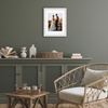 image:imageAmericanflat 13x19 Picture Frame with ShatterResistant Glass  Signature Collection  GalleryStyle Frames Made of Engineered Wood  Photo Frame for Wall Display  DriftwoodWhite Gold
