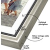 image:imageAmericanflat 13x19 Picture Frame with ShatterResistant Glass  Signature Collection  GalleryStyle Frames Made of Engineered Wood  Photo Frame for Wall Display  DriftwoodSilver