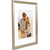 image:imageAmericanflat 13x19 Picture Frame with ShatterResistant Glass  Signature Collection  GalleryStyle Frames Made of Engineered Wood  Photo Frame for Wall Display  DriftwoodSilver