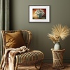 image:imageAmericanflat 13x19 Picture Frame with ShatterResistant Glass  Signature Collection  GalleryStyle Frames Made of Engineered Wood  Photo Frame for Wall Display  DriftwoodBlack Gold