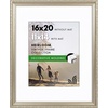 image:imageAmericanflat 13x19 Picture Frame with ShatterResistant Glass  Signature Collection  GalleryStyle Frames Made of Engineered Wood  Photo Frame for Wall Display  DriftwoodSilver