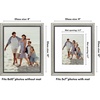 image:imageAmericanflat 13x19 Picture Frame with ShatterResistant Glass  Signature Collection  GalleryStyle Frames Made of Engineered Wood  Photo Frame for Wall Display  DriftwoodSilver