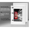 image:imageAmericanflat 5x7 Picture Frame with ShatterResistant Glass  Set of 2  Use as 4x6 Frame with Mat or Display 5x7 Photo Without Mat  Signature Collection  Picture Frames for Tabletop or Wall  BlackWhite