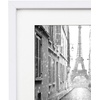image:imageAmericanflat 5x7 Picture Frame with ShatterResistant Glass  Set of 2  Use as 4x6 Frame with Mat or Display 5x7 Photo Without Mat  Signature Collection  Picture Frames for Tabletop or Wall  BlackWhite